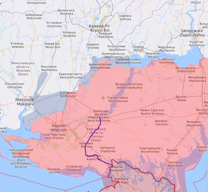 Карта фронта. Где наступают оккупанты и как Украина отбивает их атаки