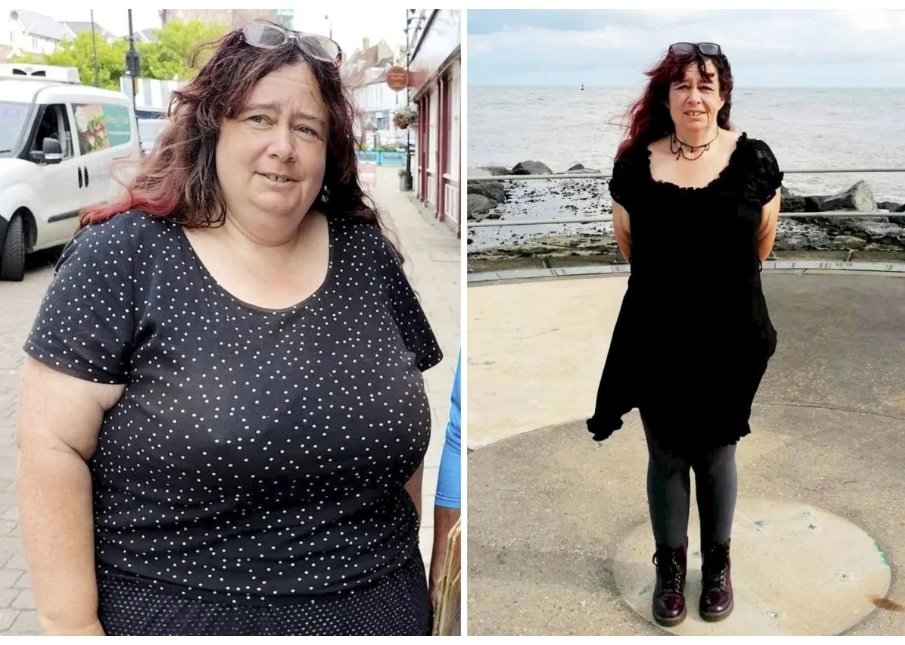 54-летняя женщина похудела на 70 кг за год после этих 4 простых перемен