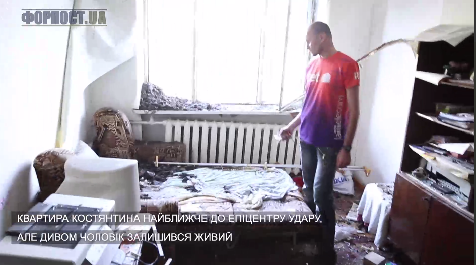 Накрыло землей в постели: мужчина из Славянске рассказал, как чудом выжил во время ракетного удара