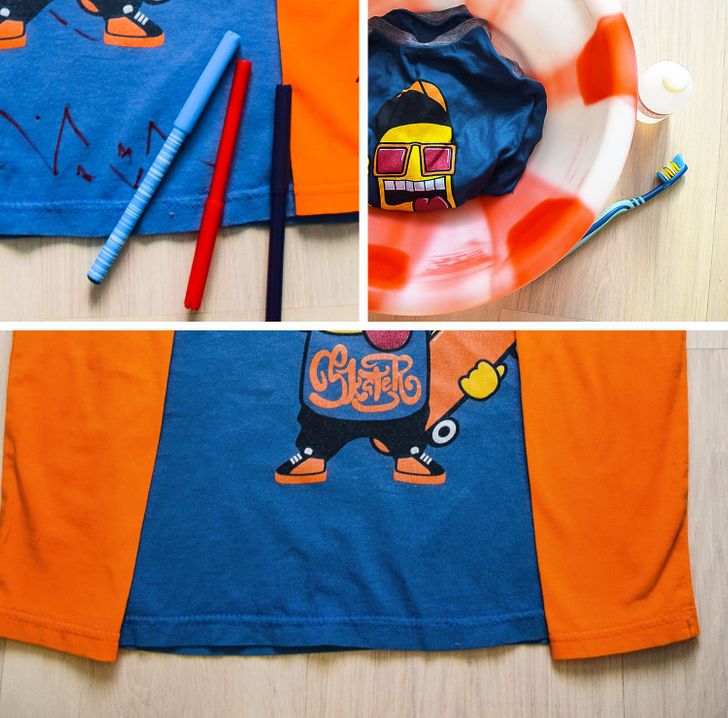 Ці бюджетні способи допоможуть відчистити плями від маркера з одягу