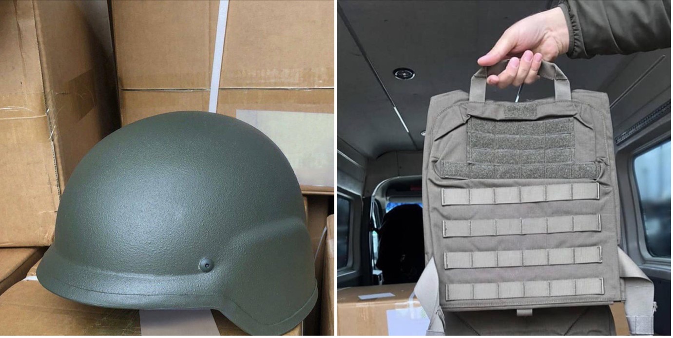 Фонд Techiia Foundation передал бойцам крупную партию военного снаряжения