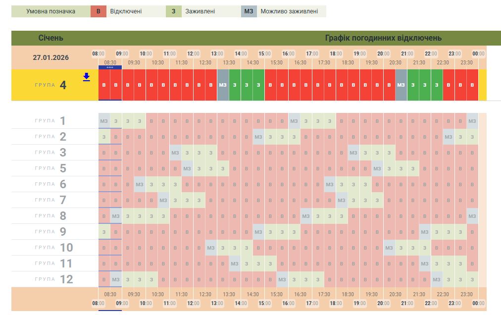До 17 часов без света или аварийно: где и как в Украине отключают электричество