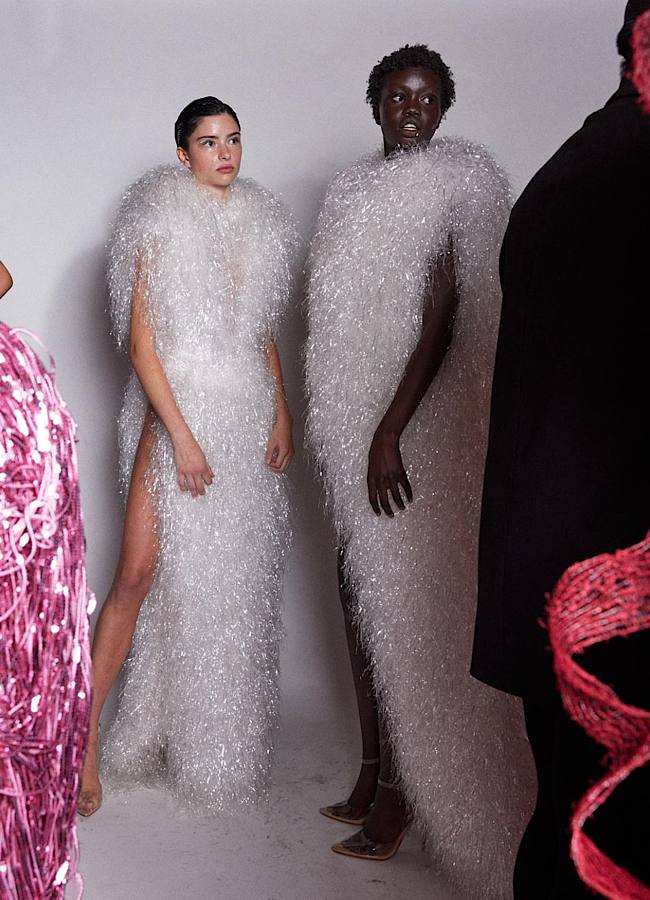 Гайди Клум на вечеринке в Лос-Анджелесе поразила платьем от украинского бренда (фото)