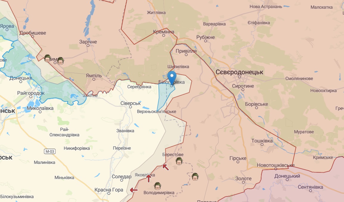 Освобождение Белогоровки и бои на подступах к Лиману: обновленная карта войны