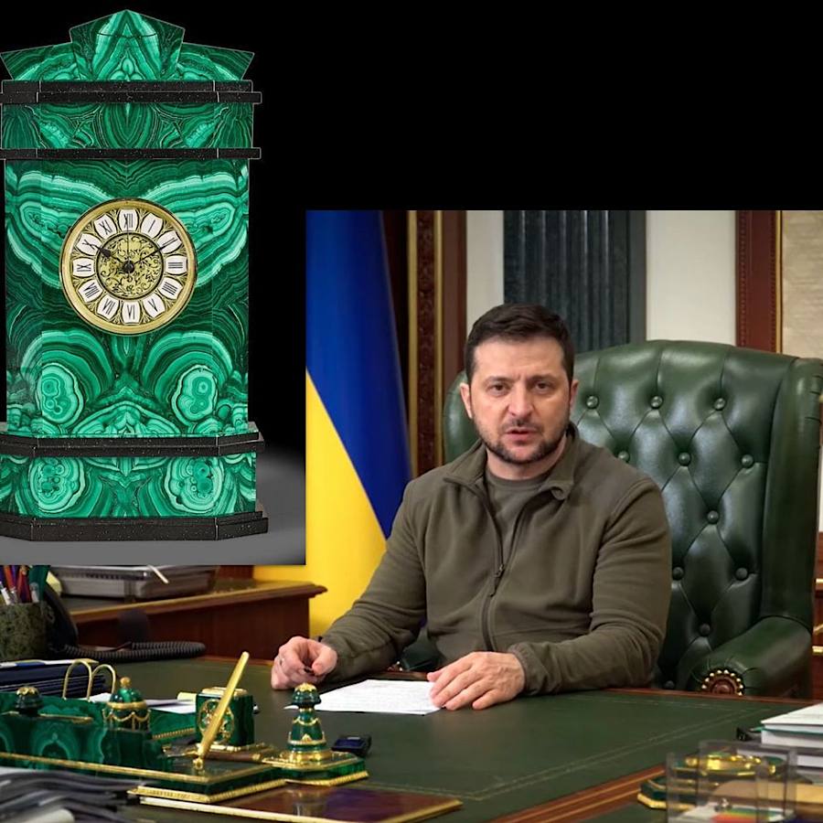 Эксперт по драгоценным камням проанализировал рабочее место Зеленского и рассказал интересные детали