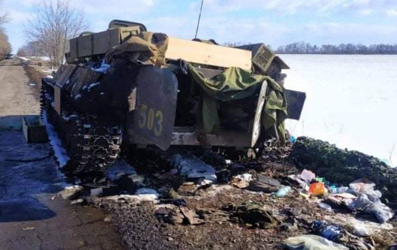 ЗСУ знищили російські танки в Сумській області: тепер точно &quot;іхтамнєт&quot; (фото)