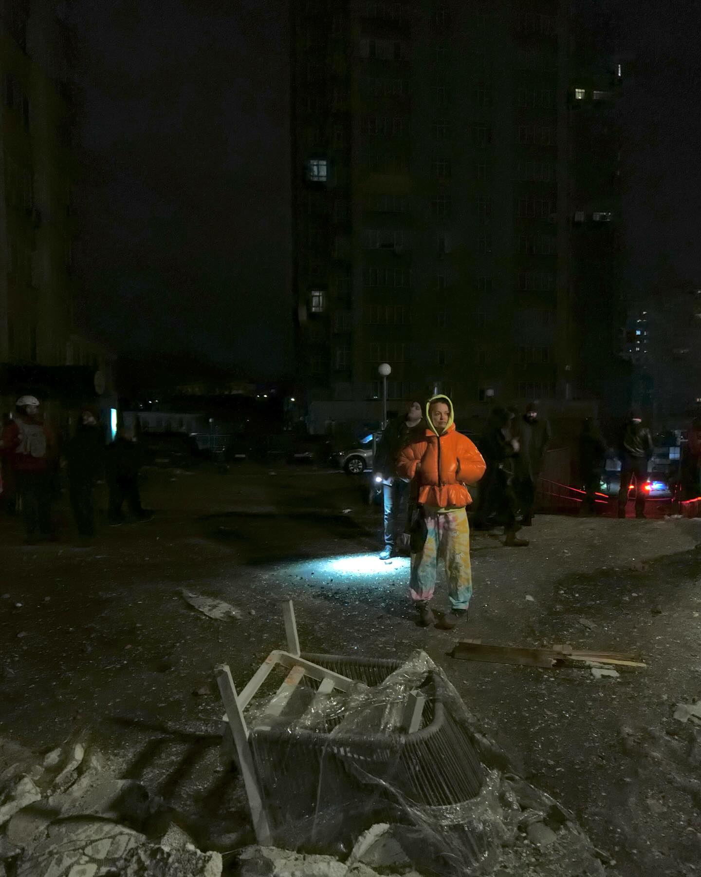 Відійшла стіна. Українська акторка ледь не лишилася без квартири через влучання "шахеда"