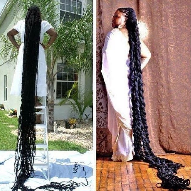 Жінка відростила волосся на 33,5 метра і потрапила в Книгу рекордів Гіннеса: як вона виглядає