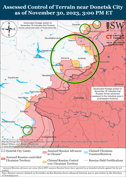 ЗСУ намагаються просунутись на лівому березі Херсонської області: карти боїв ISW