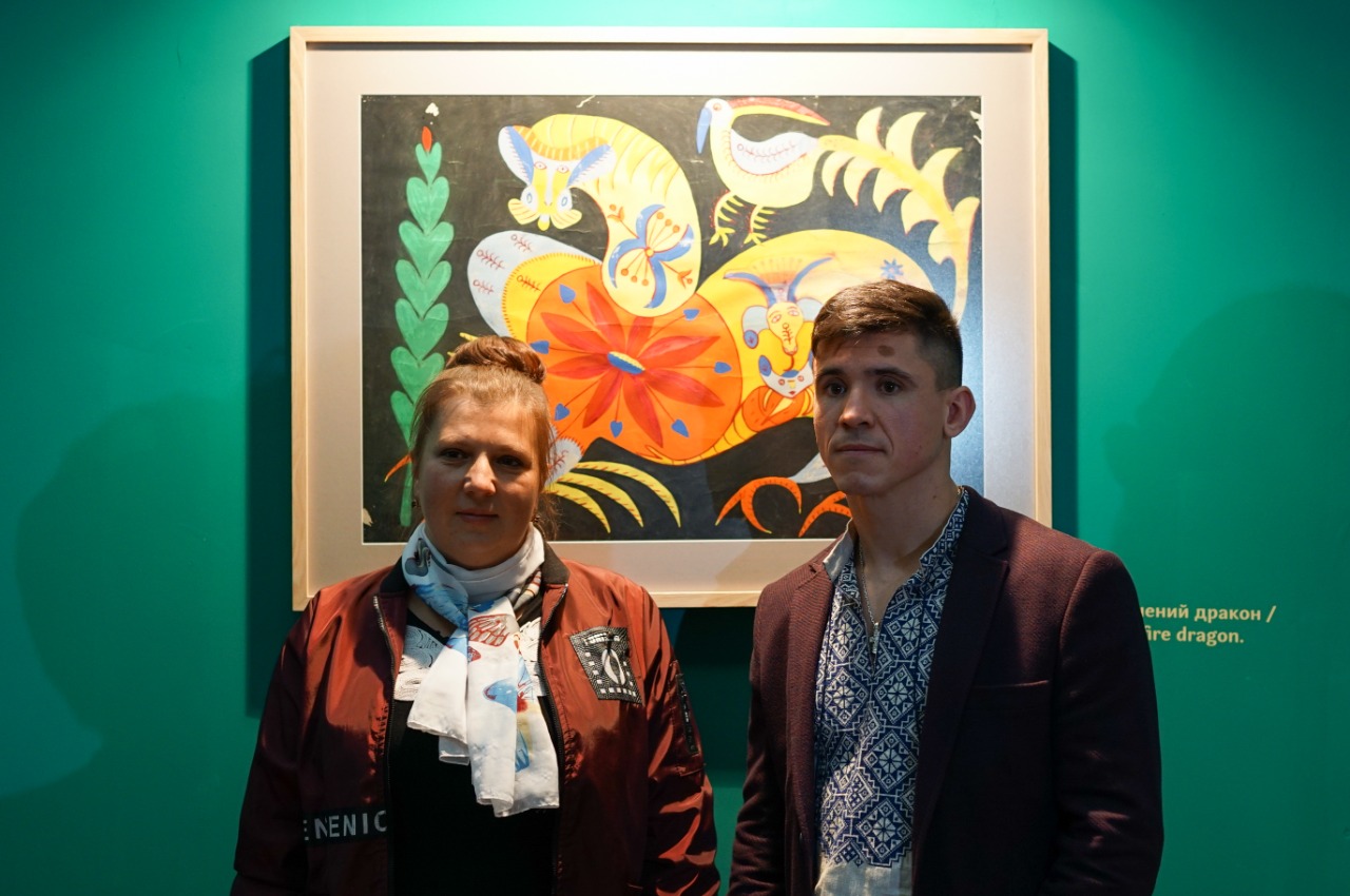 У Києві вперше можна побачити картини Марії Приймаченко, які врятували від окупантів (фото)