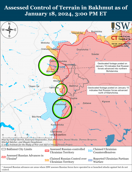 ВСУ активно уничтожают бронетехнику РФ на Авдеевском направлении: карты боев ISW