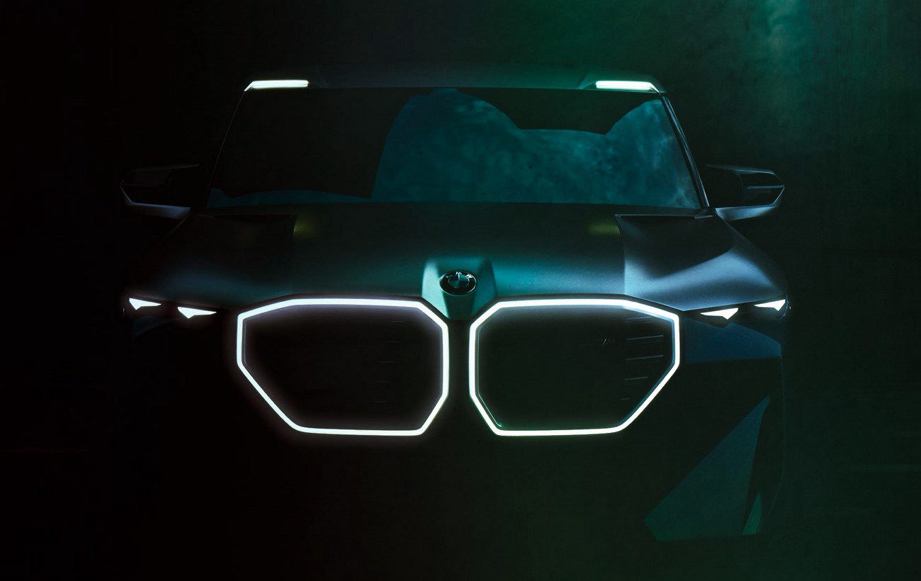 Маніфест нового стилю: BMW готує гібридний спортивний кросовер XM з незвичайним дизайном