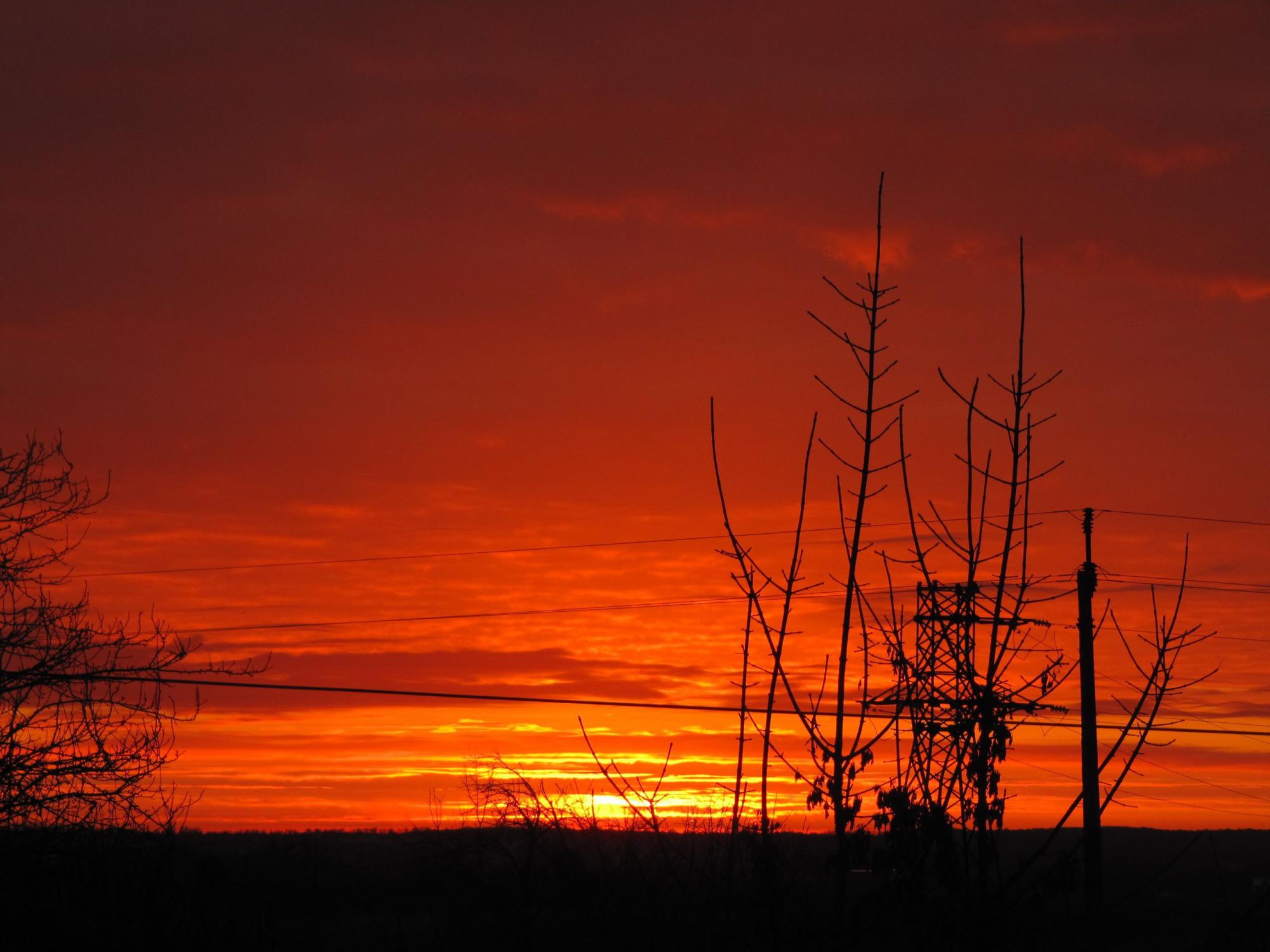 В новогоднюю ночь над Украиной увидели необычное явление: удивительные фото