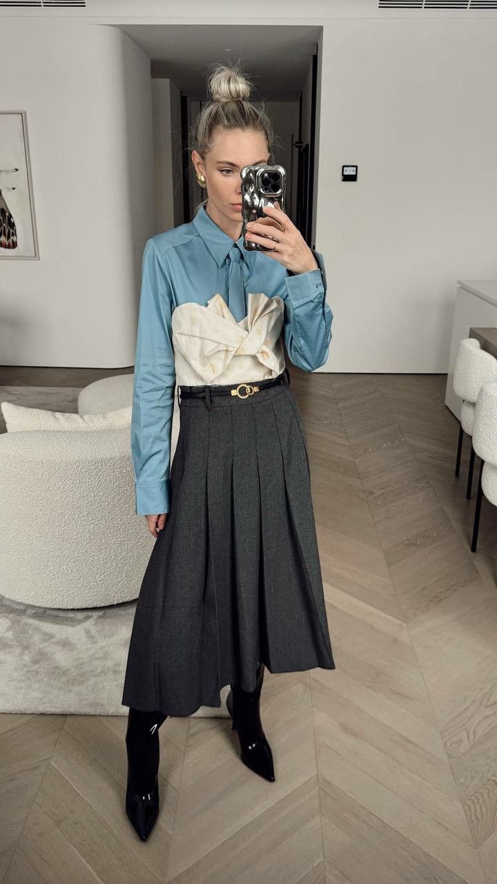 Як носити ретро-спідницю і не виглядати старомодно: формула ідеального образу