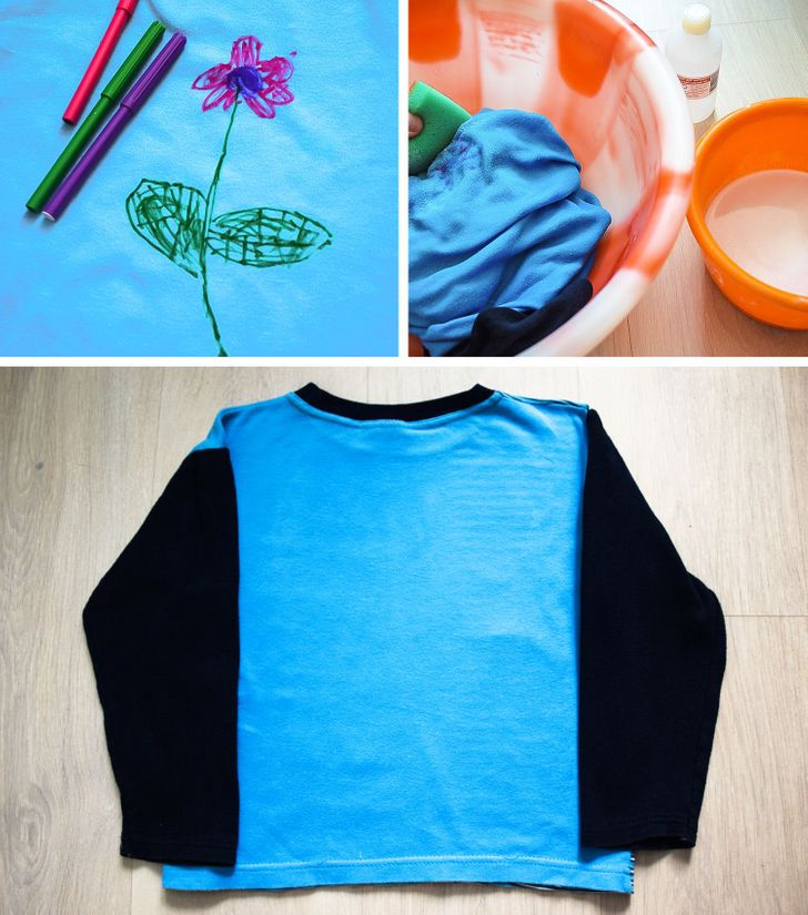 Ці бюджетні способи допоможуть відчистити плями від маркера з одягу