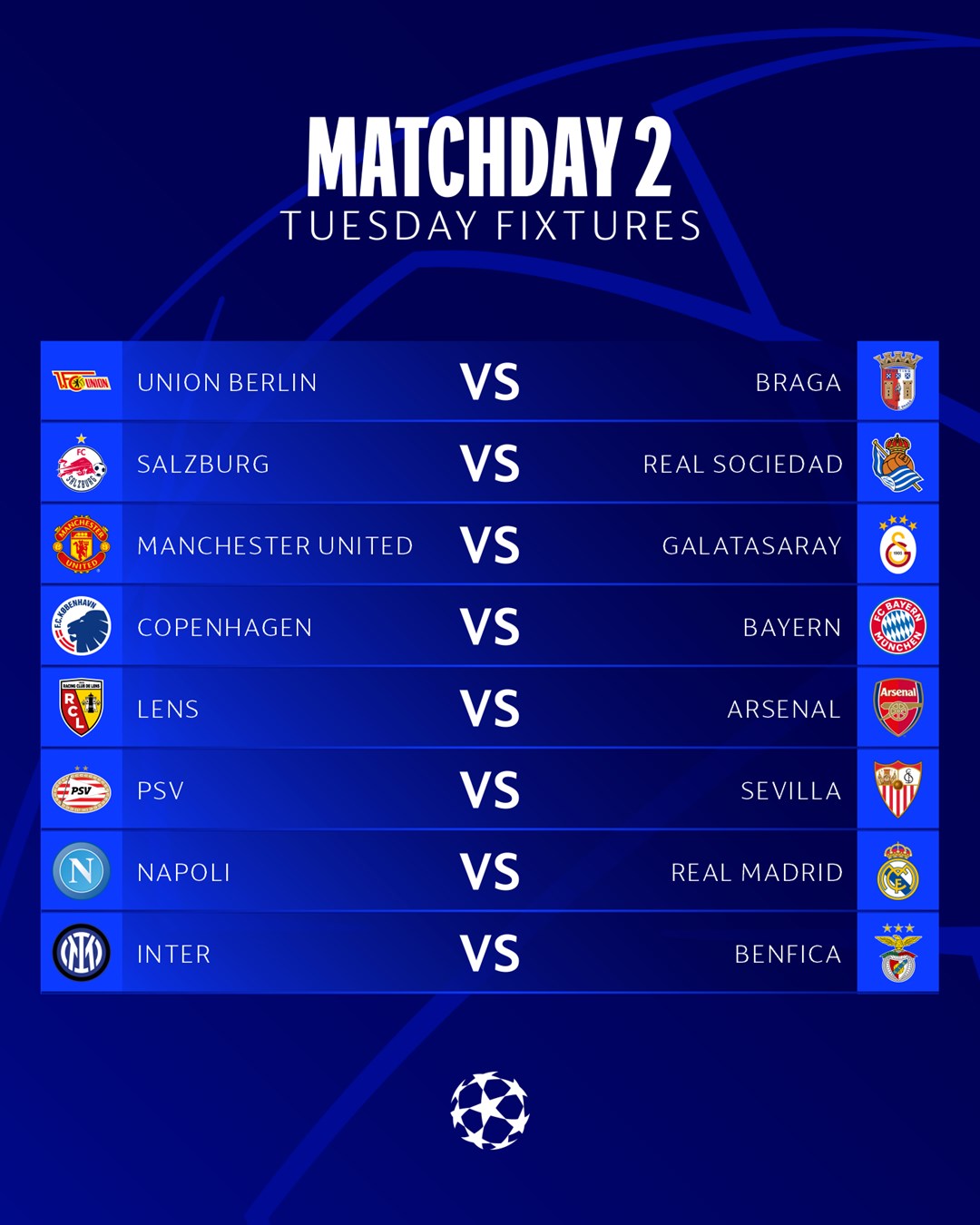 Лига чемпионов 3 октября: где смотреть матчи с участием украинцев