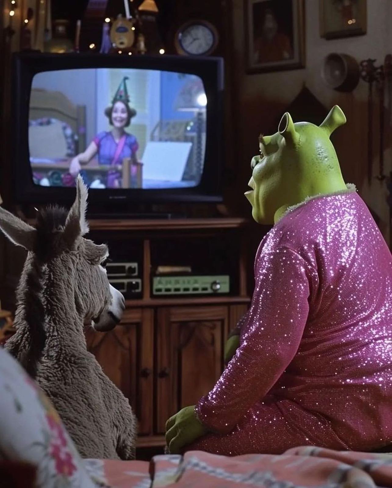 Artificial intelligence showed what Shrek would look like in the world of Barbie (photo)