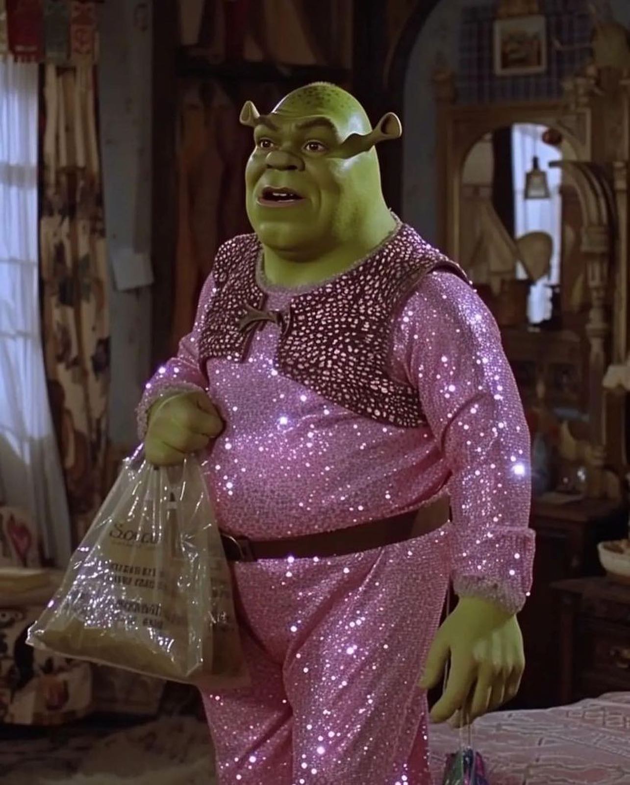 Artificial intelligence showed what Shrek would look like in the world of Barbie (photo)