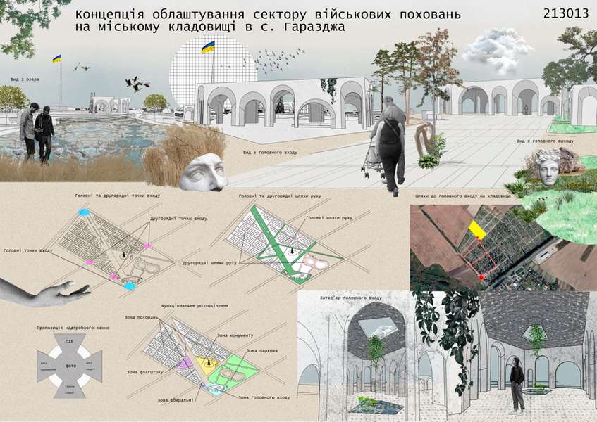Больше напоминает сквер, чем кладбище: создали особенные проекты для военных захоронений (фото)