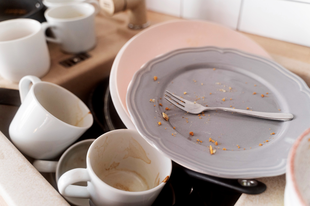 Как быстро отмыть посуду после новогоднего застолья: полезные лайфхаки