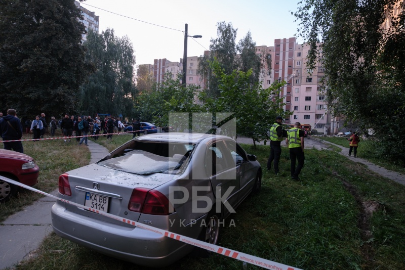 What damaged high-rise in Kyiv looks like after Russian strike: Footage