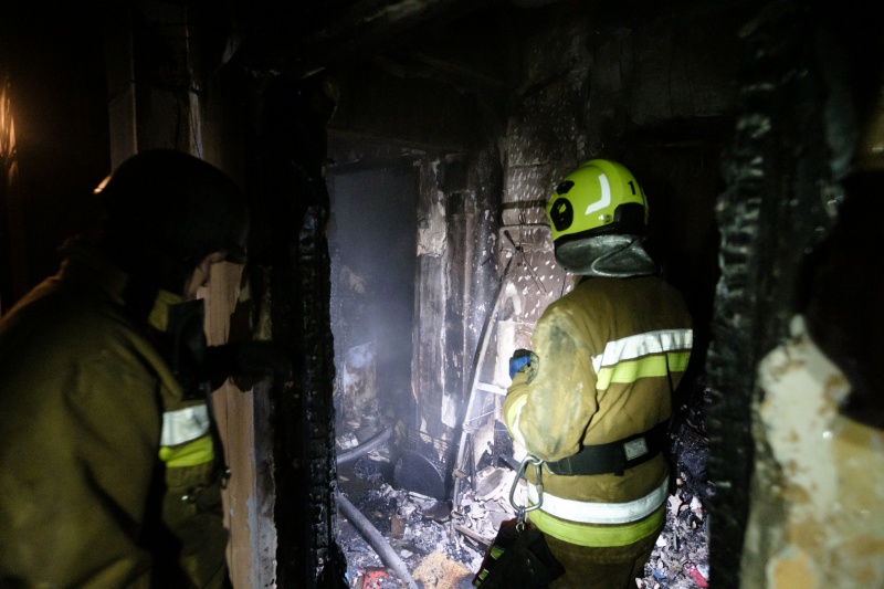 Kyiv building destroyed in Russian strike: Report from site