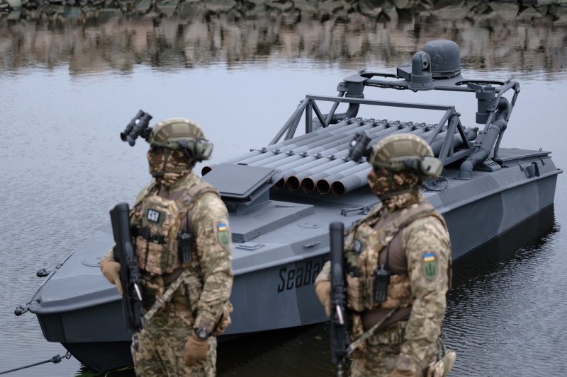 &quot;Ця зброя змінила війну на морі&quot;. СБУ представила новітні дрони Sea Baby