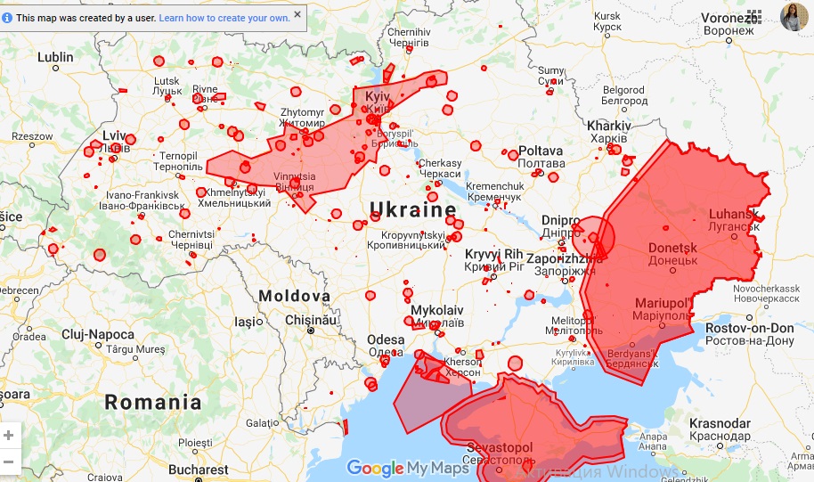 Украинцев предупреждают о запрете полетов на время празднования Дня независимости: карта
