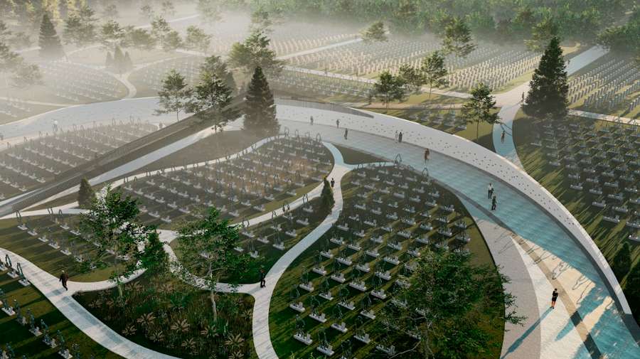 Больше напоминает сквер, чем кладбище: создали особенные проекты для военных захоронений (фото)