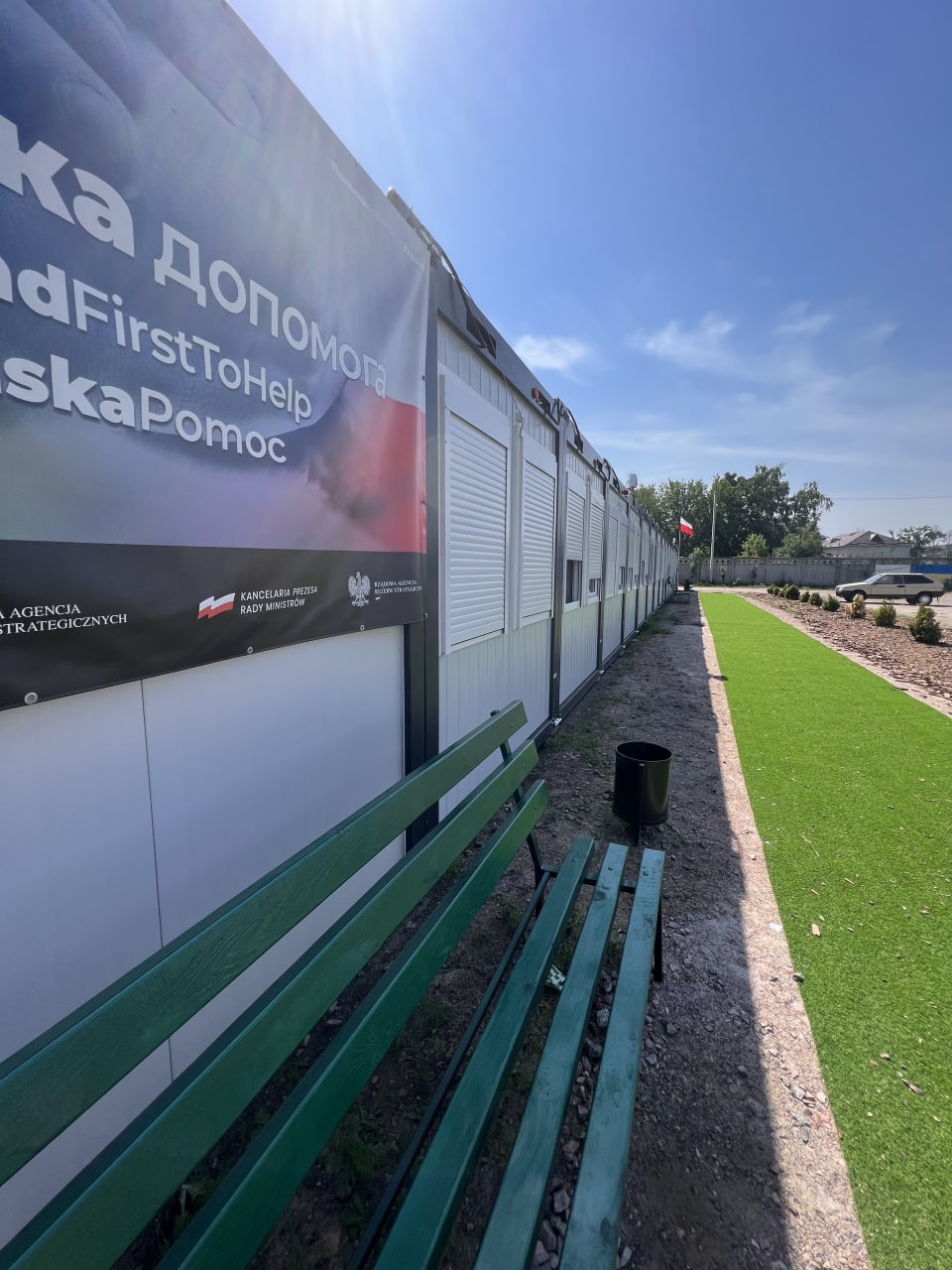 Новый модульный городок для переселенцев в Бородянке: как он выглядит (фото)