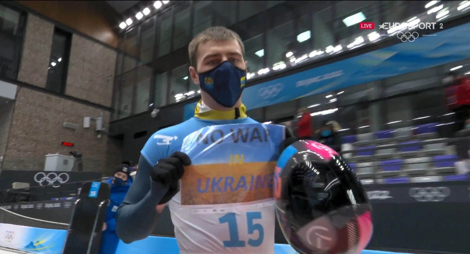 &quot;Нет войне в Украине!&quot;: олимпиец Гераскевич красноречиво поддержал Родину на фоне угрозы России