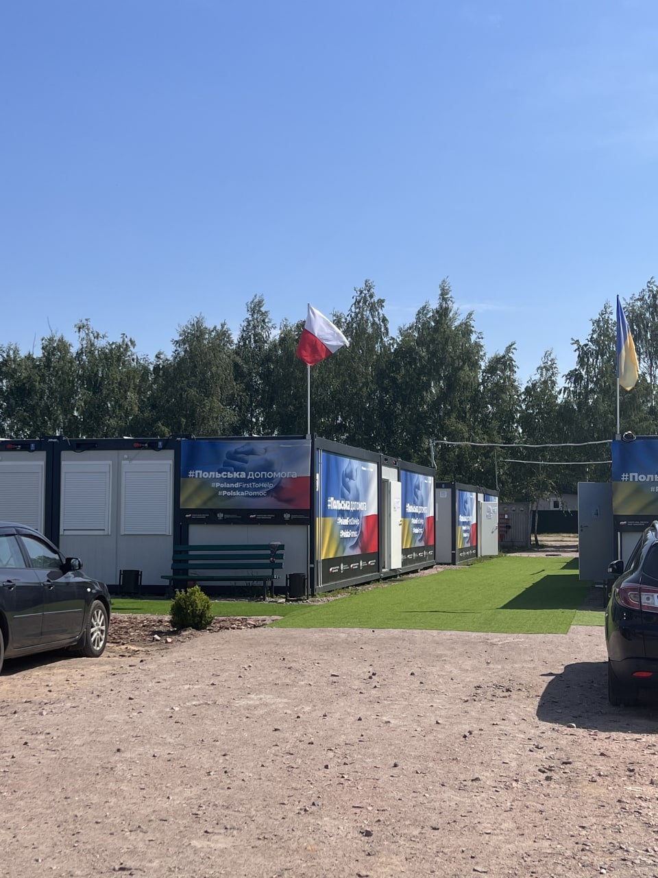 Новый модульный городок для переселенцев в Бородянке: как он выглядит (фото)