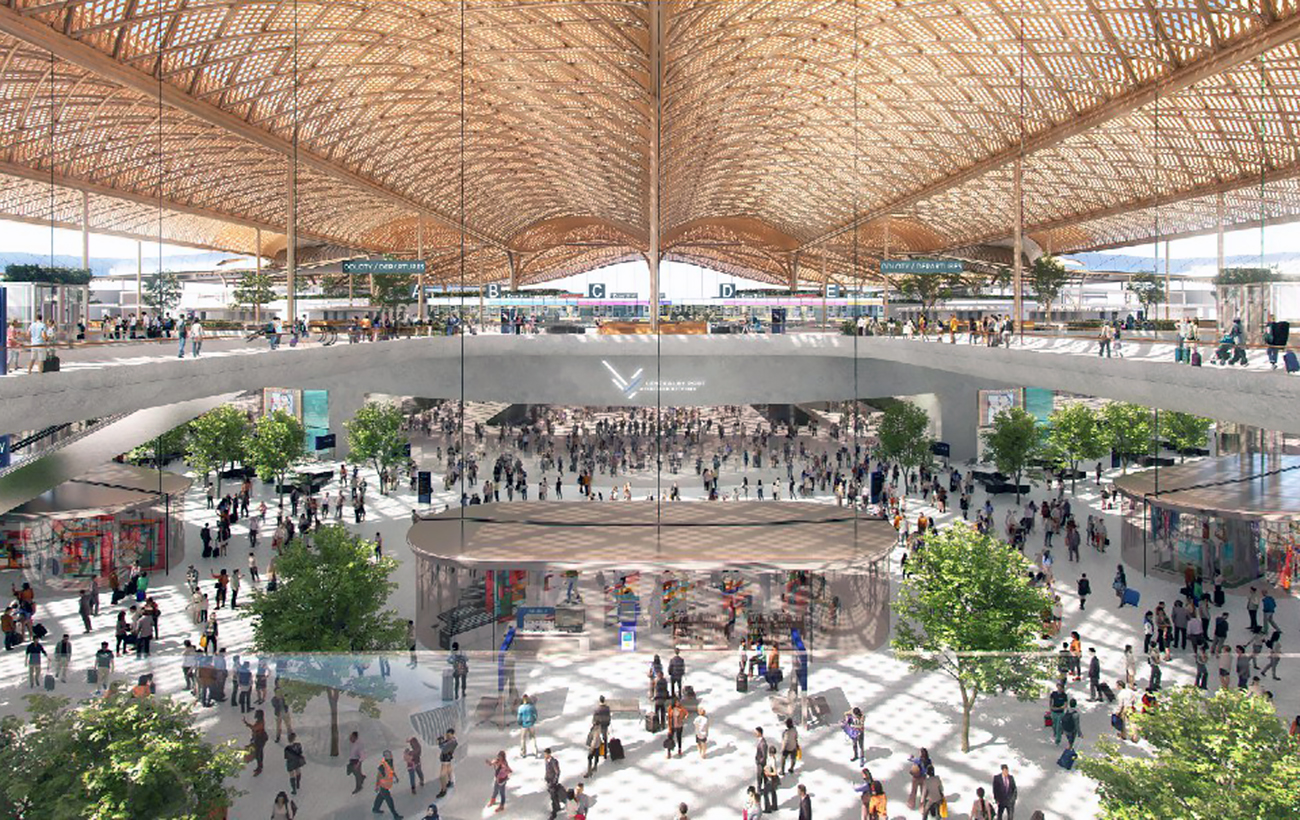 Плетений дах і дерева всередині. Як виглядатиме найбільший аеропорт Польщі