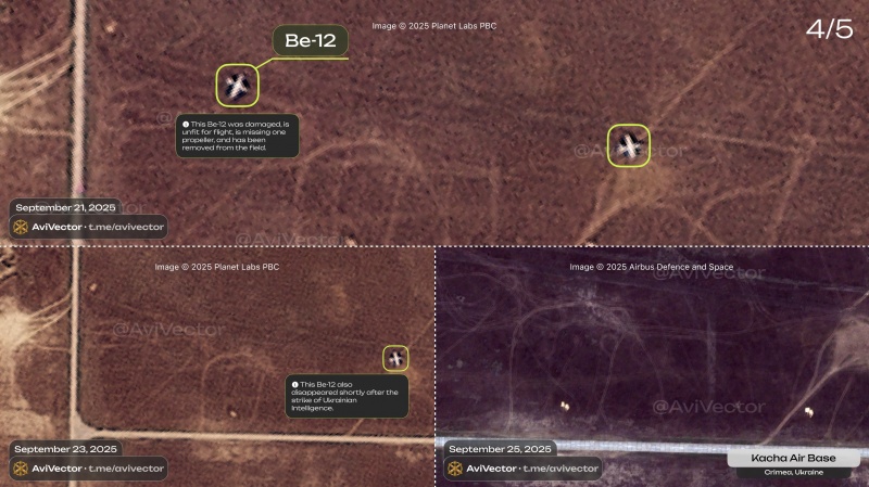 Satellite images reveal major Russian aviation losses from Ukrainian drone attacks