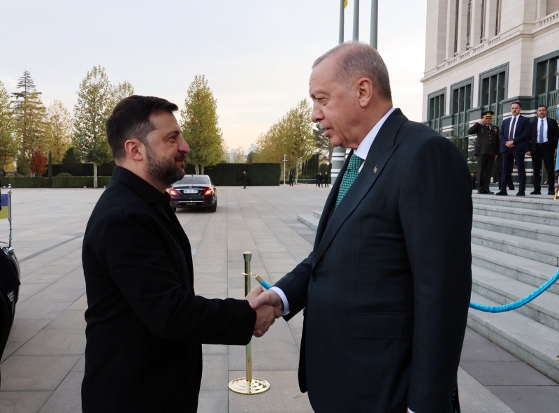 Zelenskyy meets Erdoğan in Ankara