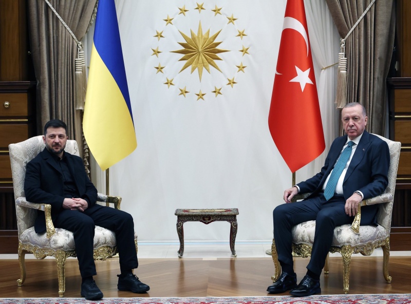 Zelenskyy meets Erdoğan in Ankara