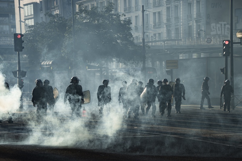 Mass unrest and hundreds detained as France hit by protests