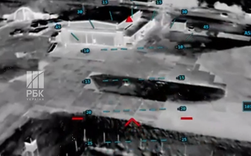 Ukrainian SBU pierces Russian air defenses in Crimea, strikes three combat ships (photos)