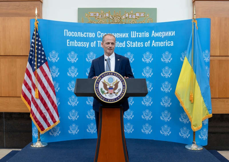 New US envoy Paul Houston takes over diplomatic mission in Ukraine