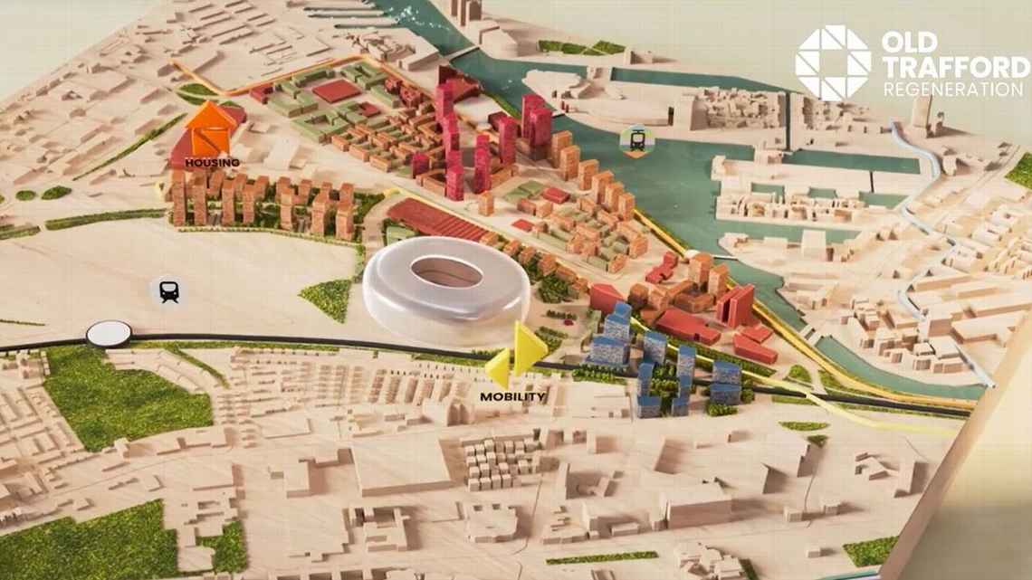 "Манчестер Юнайтед" задумал перестройку "Олд Траффорд": обновленная арена будет бить рекорды