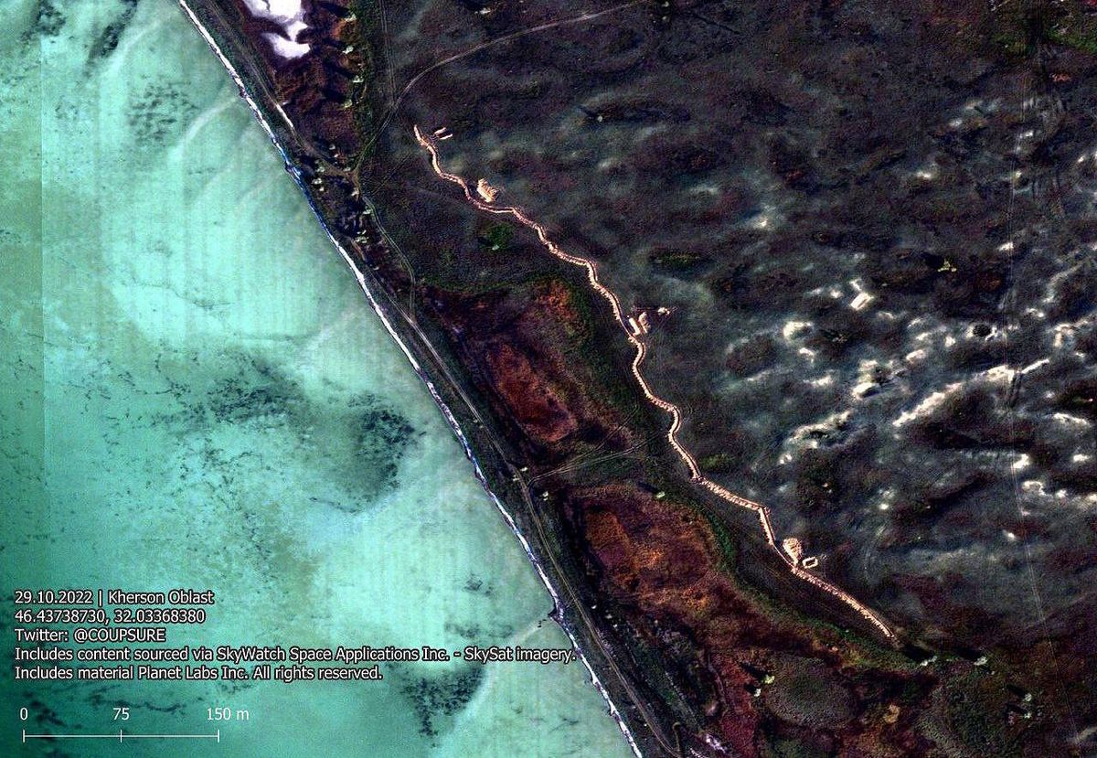 Як окупанти готуються до оборони Херсона: супутникові знімки