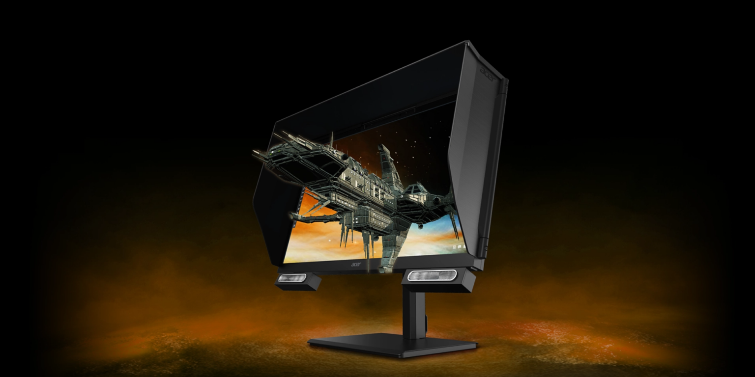 Геймеры оценят. Acer показала 3D-монитор с объемным звуком без очков и наушников (фото)