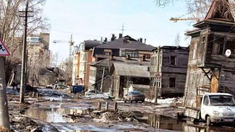 Россияне &quot;превратили&quot; село Архангельское под Херсоном в настоящий Архангельск: сравните эти фото