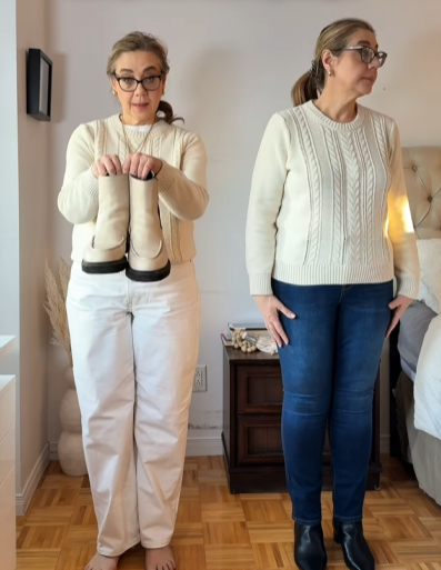 59-летняя блогерша показала, как обычная одежда может мгновенно омолодить женщину. Попробуйте и вы (видео)