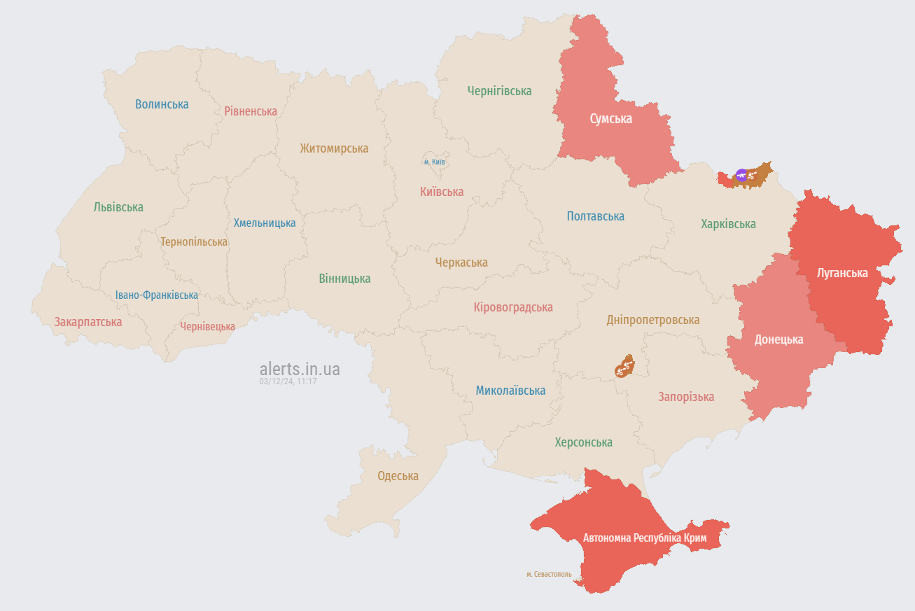 В Украине объявлена масштабная тревога из-за взлета российского МиГ-31К