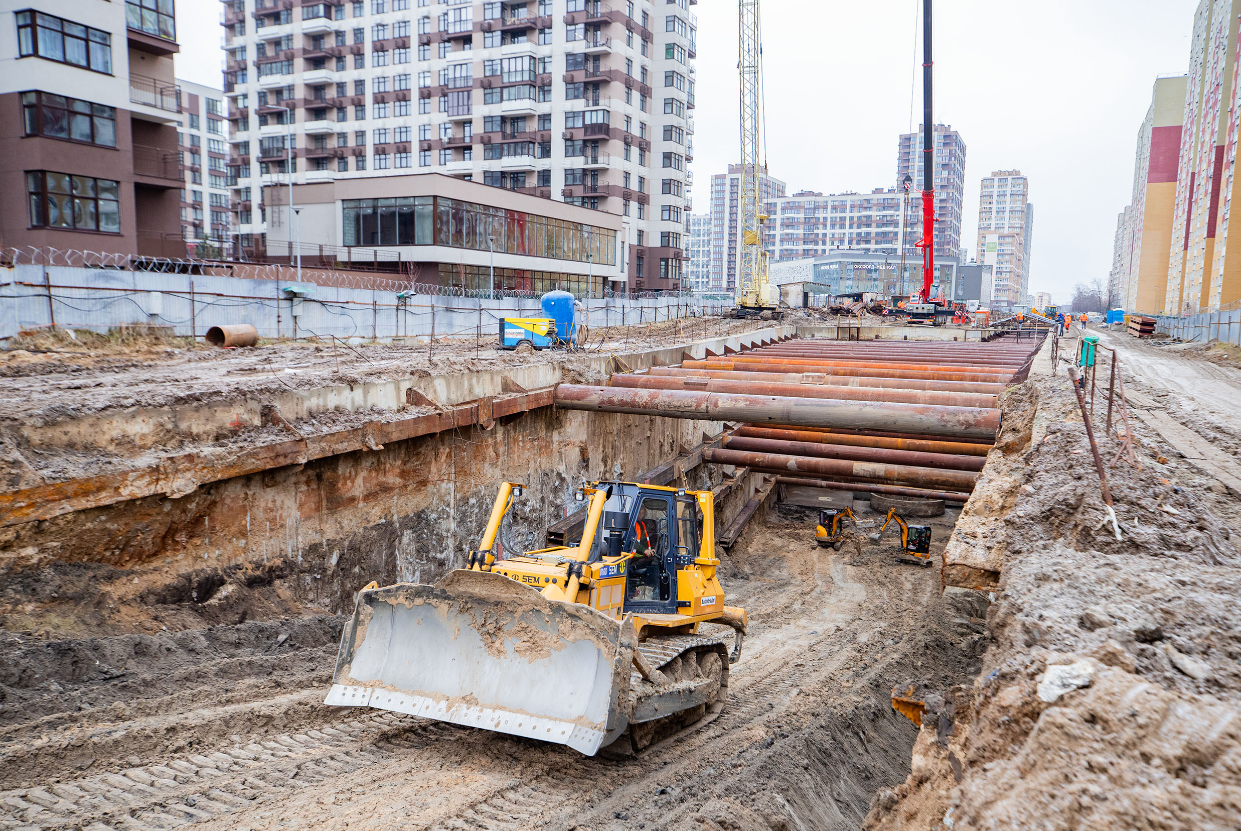 У КМДА показали, як будують метро на Виноградар (фото, відео)