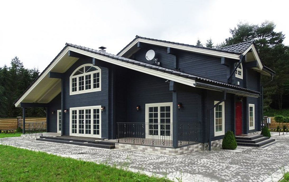 Строительство дома из клееного бруса под ключ – цена экологичности