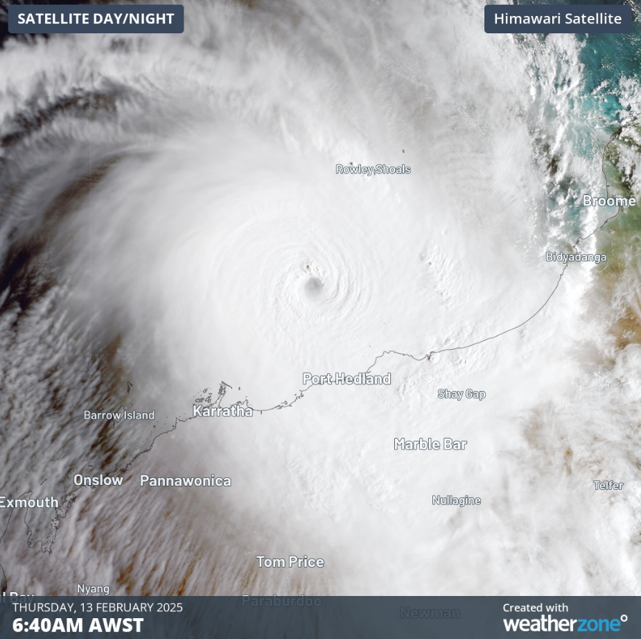 На Австралію насувається потужний тропічний циклон: чому місцеві б'ють на сполох