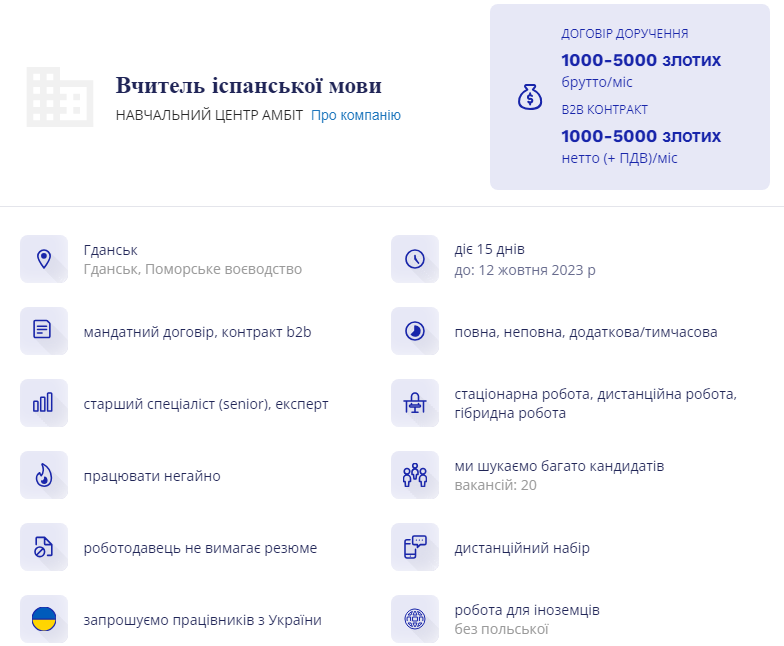 1000 грн за годину! Скільки можуть заробляти українські вчителі в Польщі: найкращі вакансії