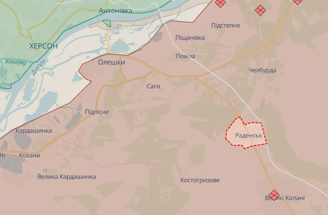 СМИ определили место возможного удара HIMARS по пункту управления россиян под Херсоном